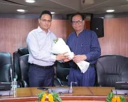 SH JITENDER YADAV - IAS  during his visit to  STATIONERY HOUSE  to support underprivileged  Students of Society