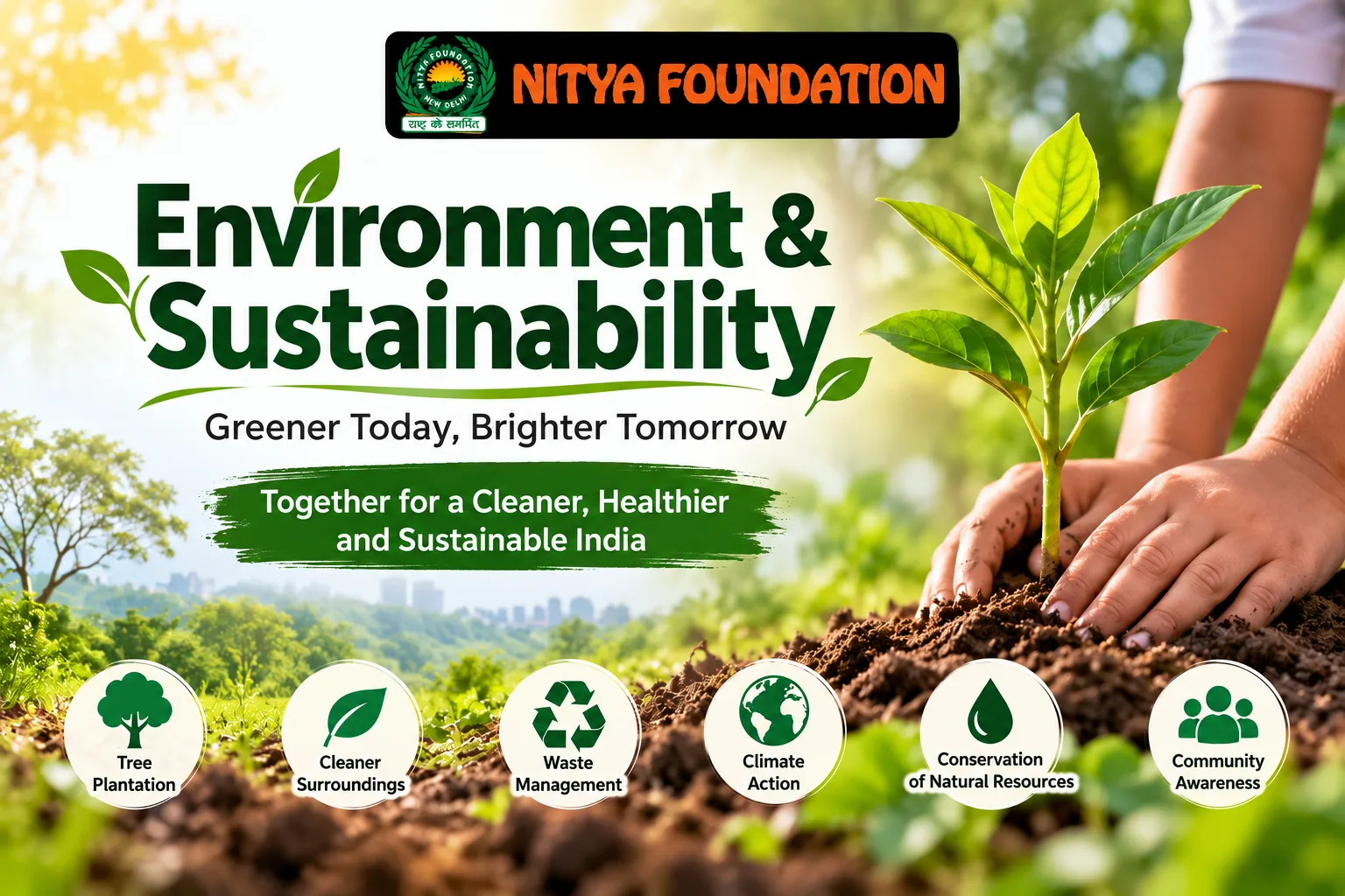 Tree Plantation &amp; Environmental Conservation Building a Greener Future