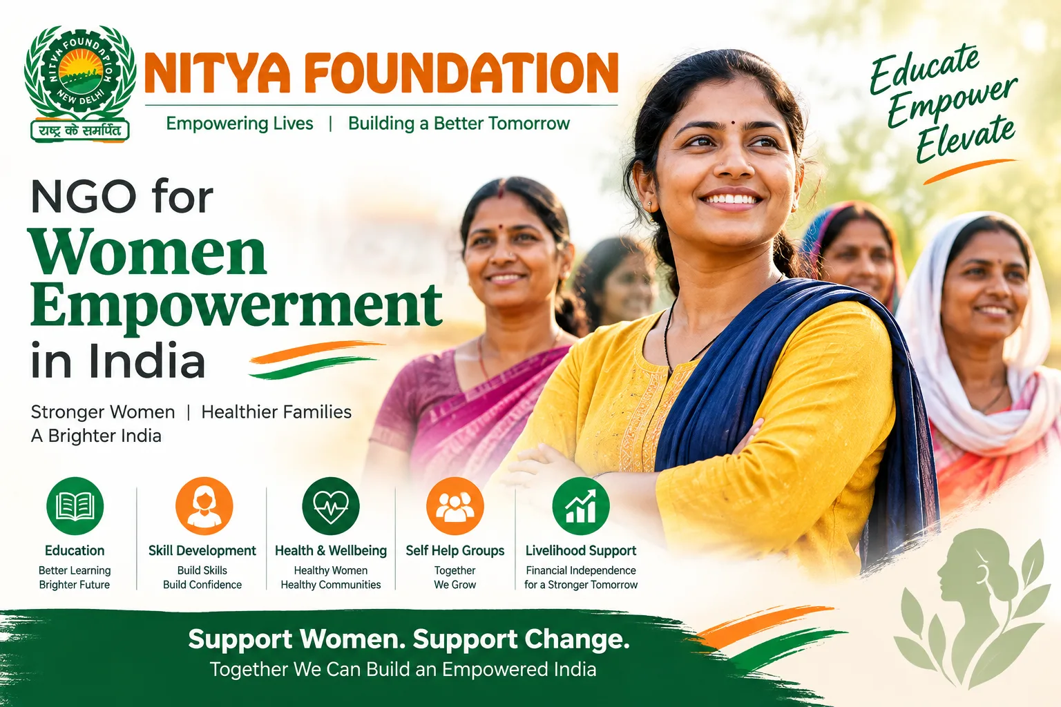 NGO for Women Empowerment in India