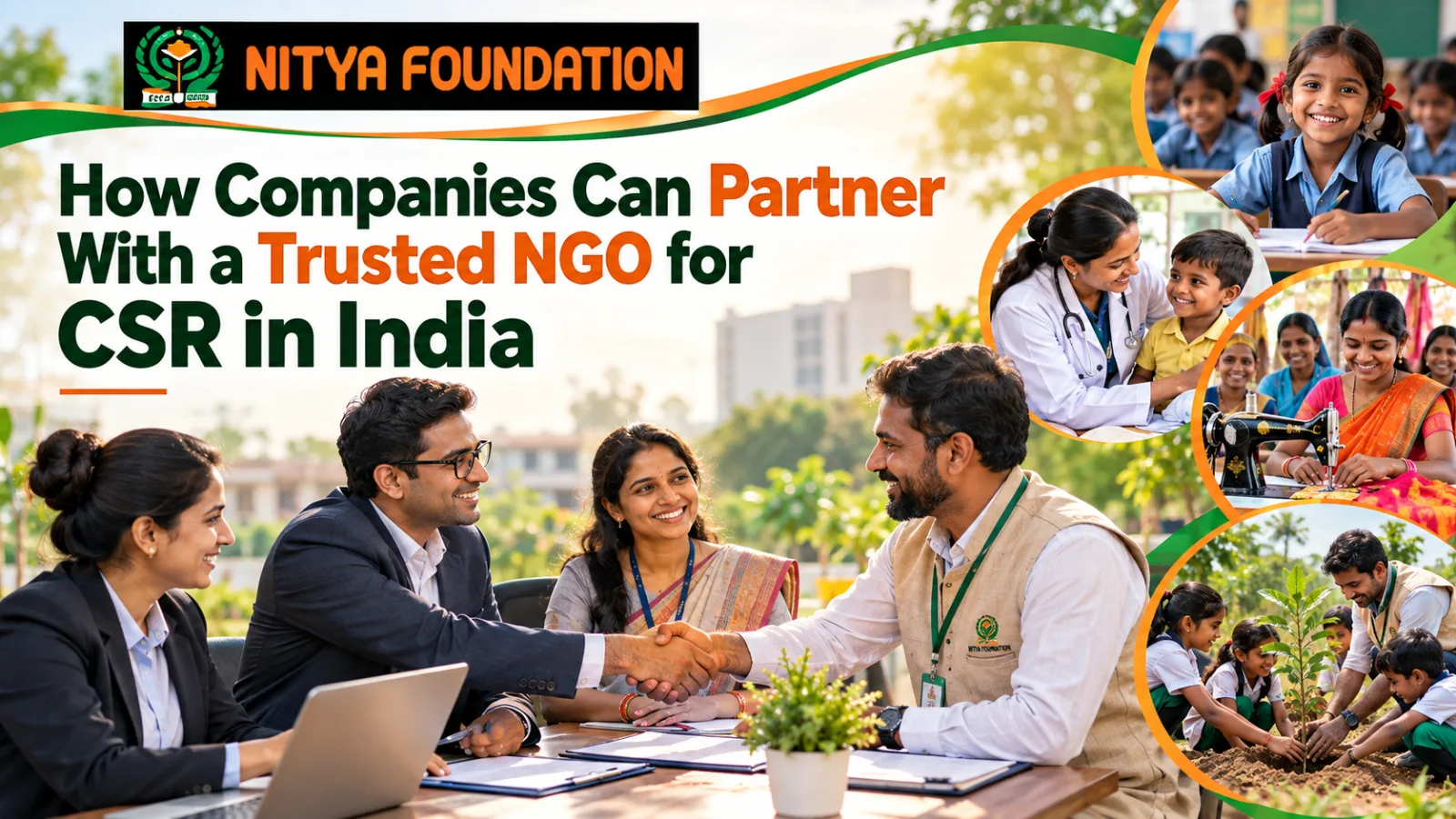 How Companies Can Partner With a Trusted NGO for CSR in India