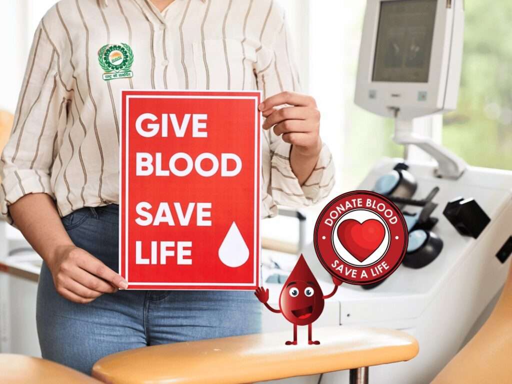 blood donation campaign by nitya foundation